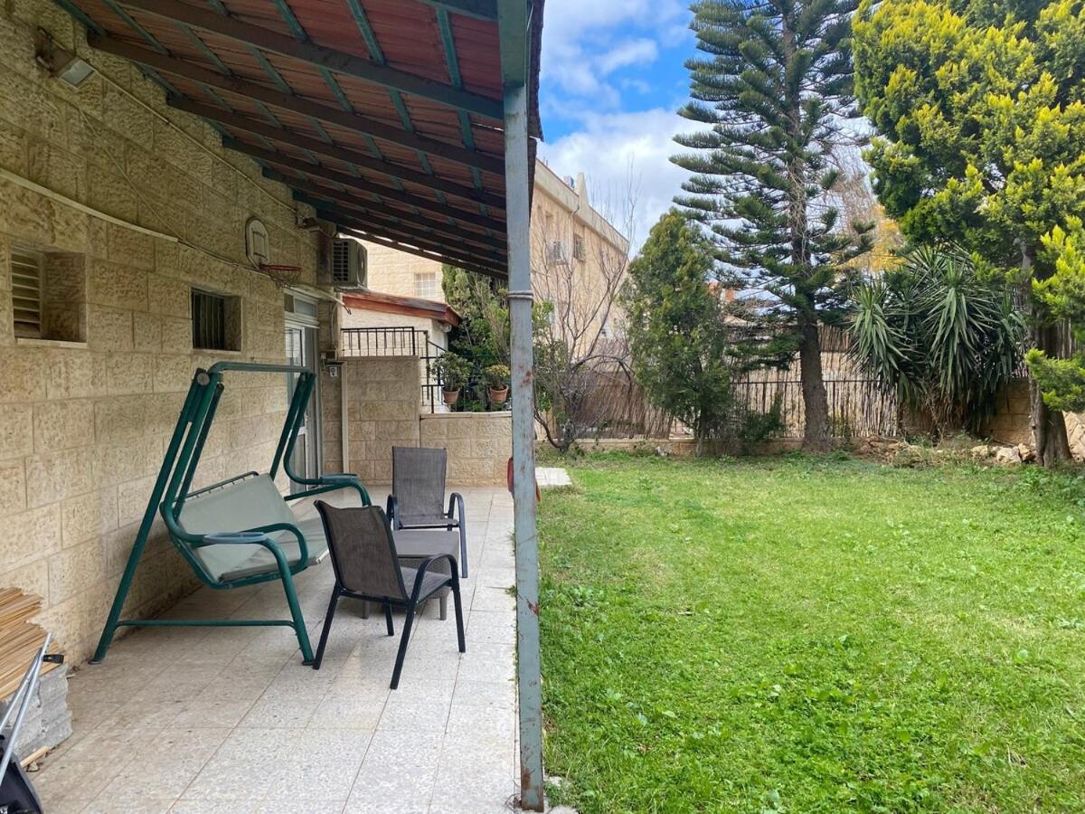 Ma'ale Adumimדירת גן מרווחת במיקום מעולה עם נטפליקס חינמי公寓 外观 照片