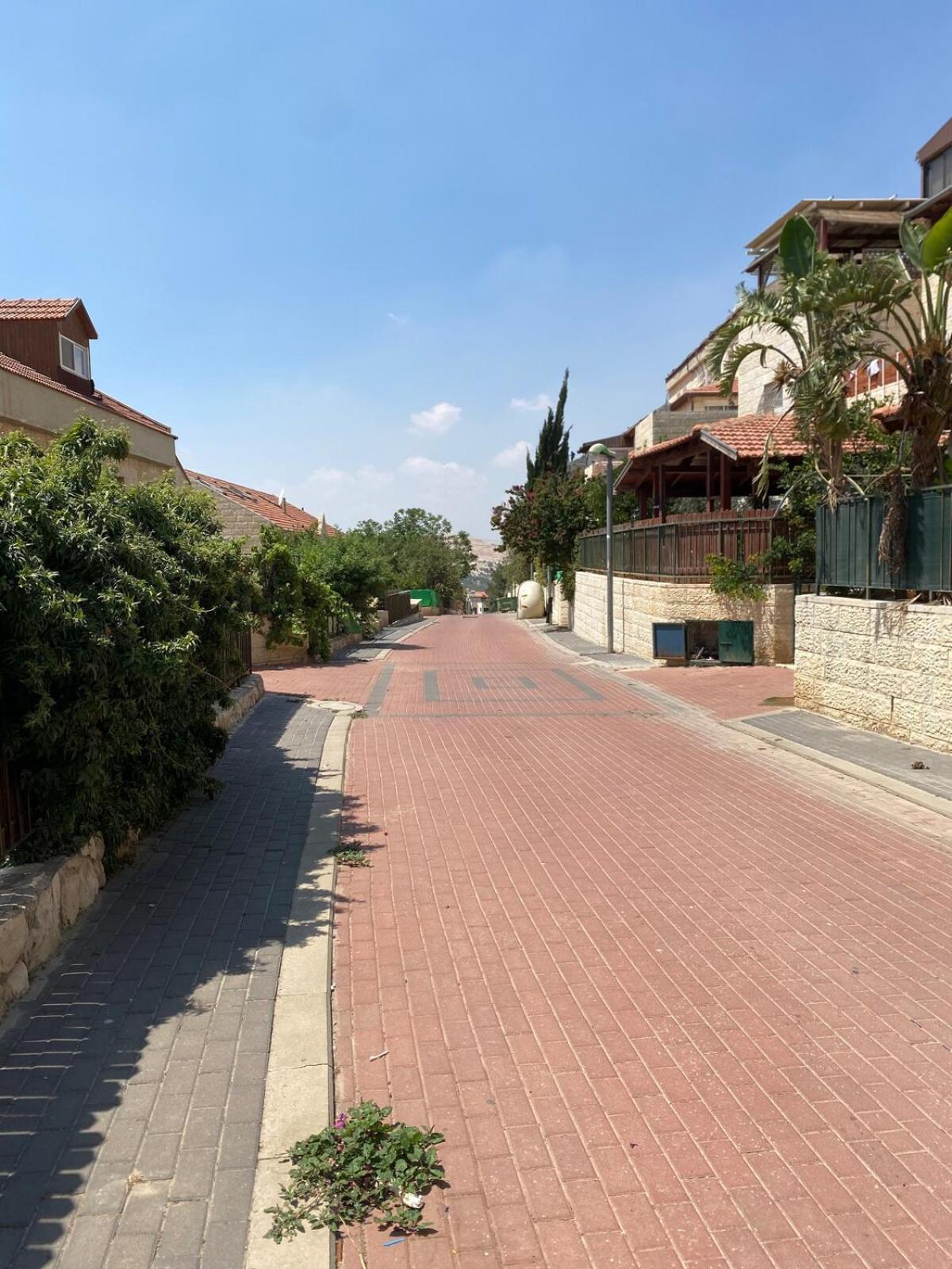 Ma'ale Adumimדירת גן מרווחת במיקום מעולה עם נטפליקס חינמי公寓 外观 照片