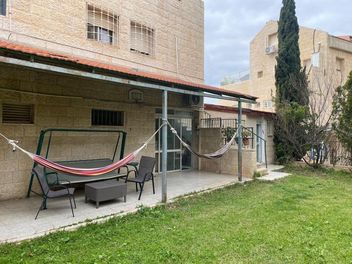 Ma'ale Adumimדירת גן מרווחת במיקום מעולה עם נטפליקס חינמי公寓 外观 照片
